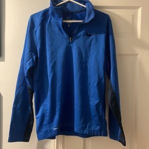 Nike Blue Therma-Fit 1/4 Zip